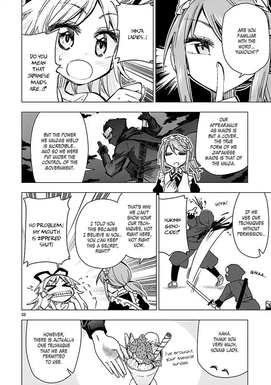 Shinozaki-san Ki o Ota Shika ni! Chapter 35 page 22 - Chapter 35: Mako and the Blonde Angel