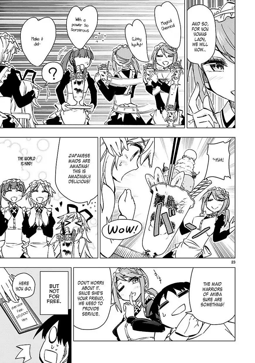 Shinozaki-san Ki o Ota Shika ni! Chapter 35 page 23 - Chapter 35: Mako and the Blonde Angel