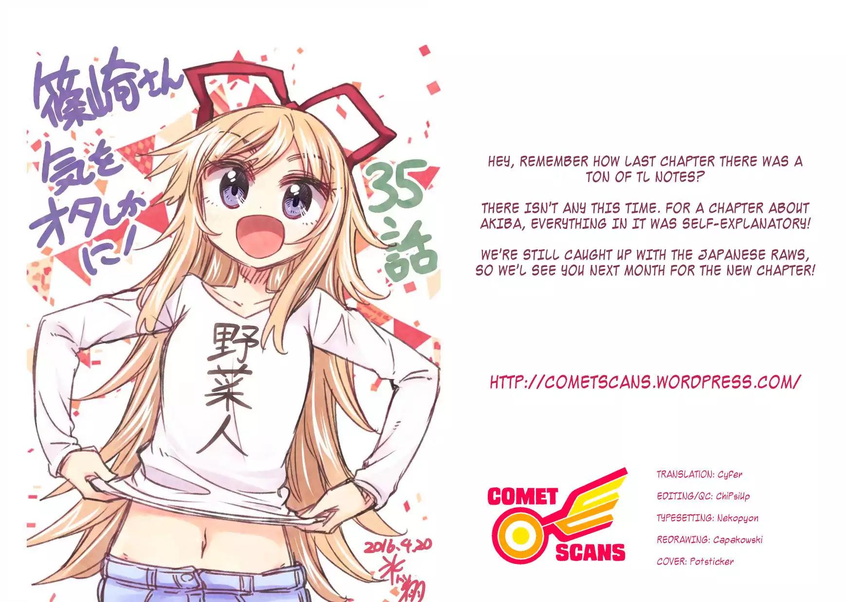 Shinozaki-san Ki o Ota Shika ni! Chapter 35 page 31 - Chapter 35: Mako and the Blonde Angel