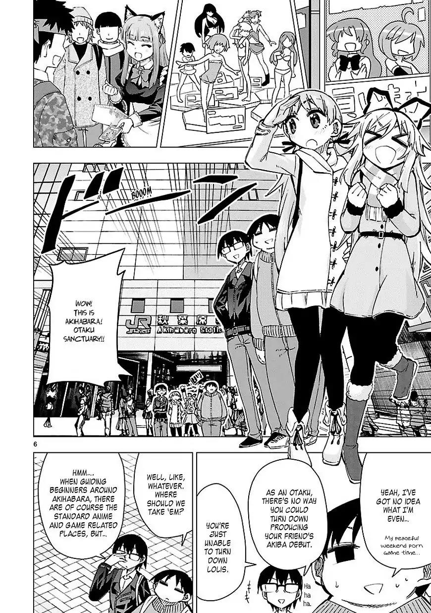 Shinozaki-san Ki o Ota Shika ni! Chapter 35 page 6 - Chapter 35: Mako and the Blonde Angel