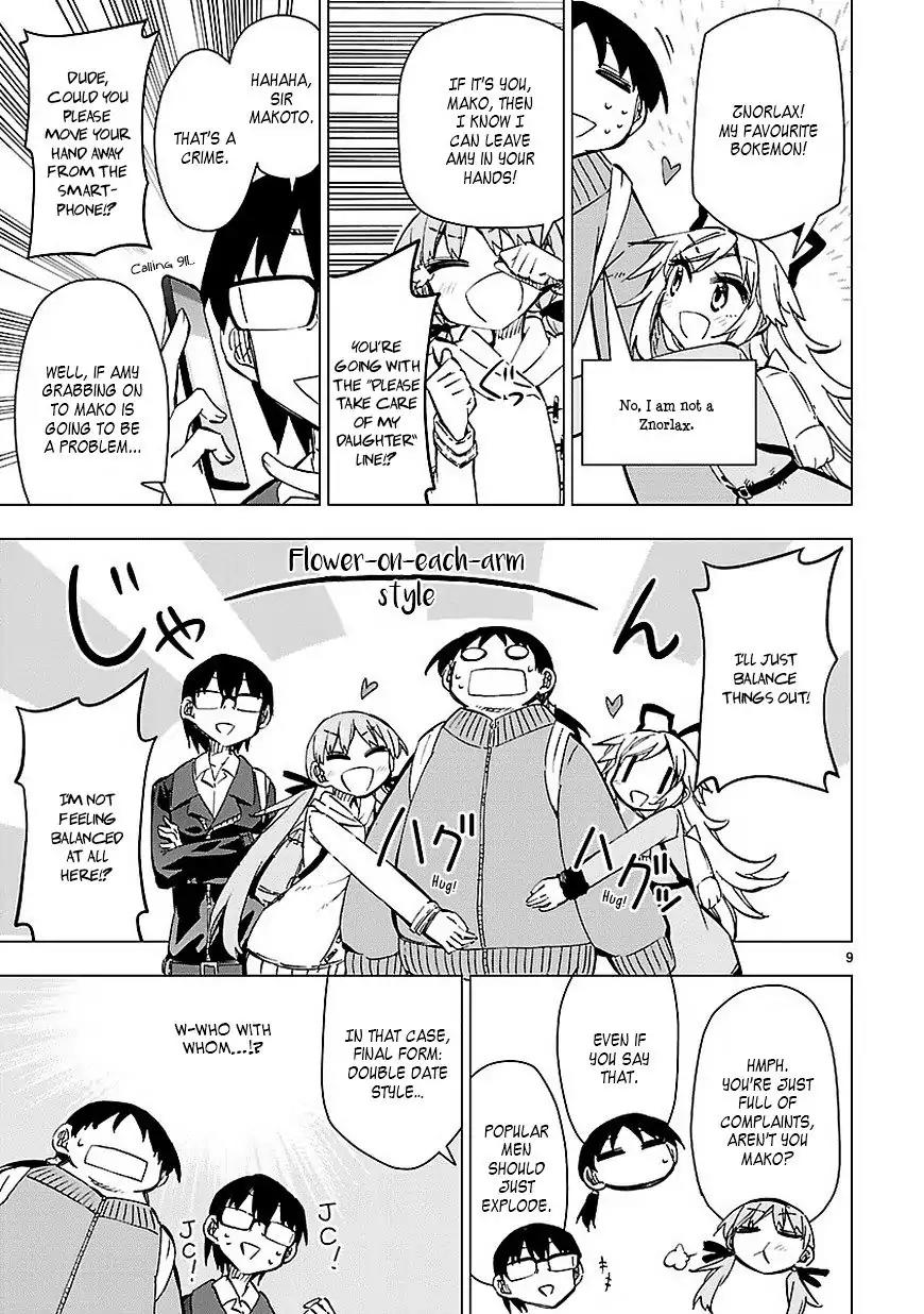 Shinozaki-san Ki o Ota Shika ni! Chapter 35 page 9 - Chapter 35: Mako and the Blonde Angel