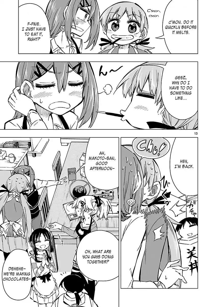 Shinozaki-san Ki o Ota Shika ni! Chapter 39 page 13 - Chapter 39: A Chocolate Bomb For Your Love