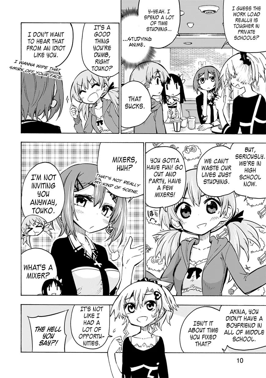 Shinozaki-san Ki o Ota Shika ni! Chapter 4 page 10 - Chapter 4: Everyday Highschool Girls