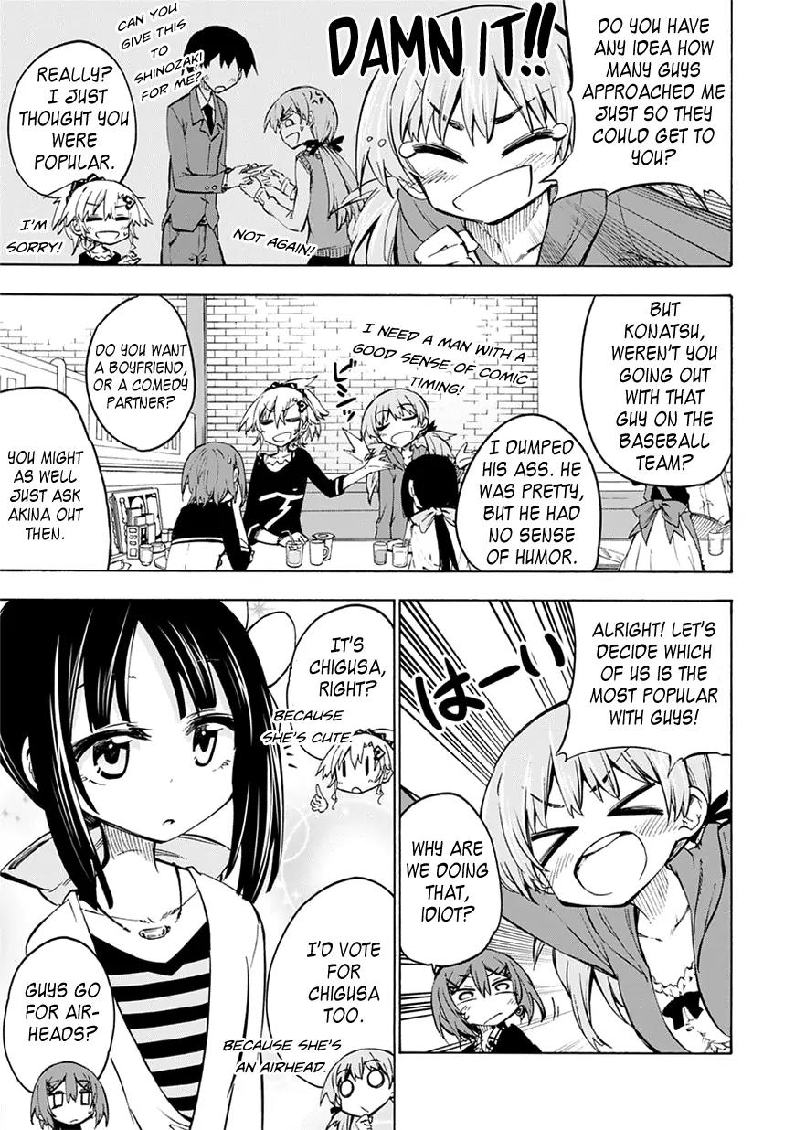 Shinozaki-san Ki o Ota Shika ni! Chapter 4 page 11 - Chapter 4: Everyday Highschool Girls