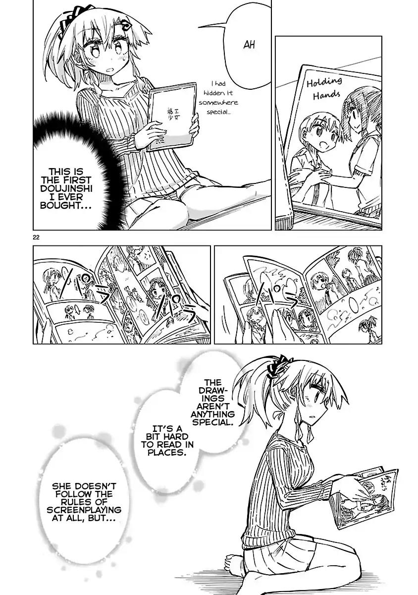 Shinozaki-san Ki o Ota Shika ni! Chapter 40 page 22 - Chapter 40: Writer's Block