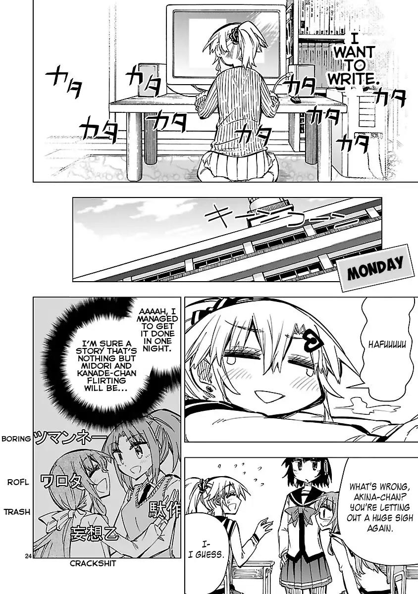 Shinozaki-san Ki o Ota Shika ni! Chapter 40 page 24 - Chapter 40: Writer's Block