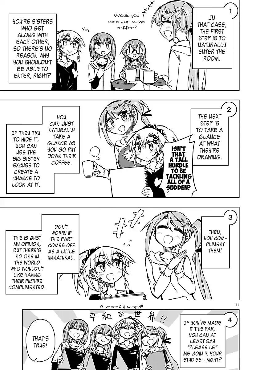 Shinozaki-san Ki o Ota Shika ni! Chapter 41 page 11 - Chapter 41: The Little Rabbit And The Big Sister