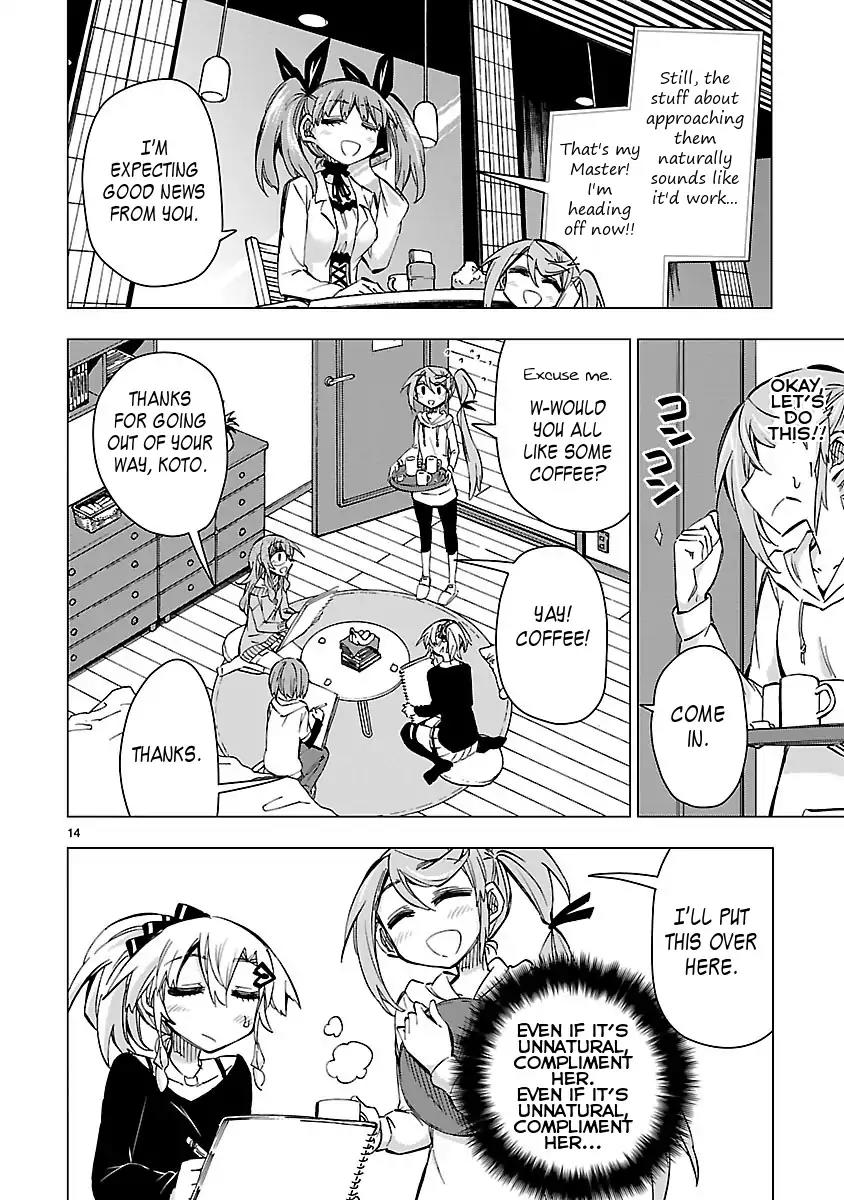 Shinozaki-san Ki o Ota Shika ni! Chapter 41 page 14 - Chapter 41: The Little Rabbit And The Big Sister