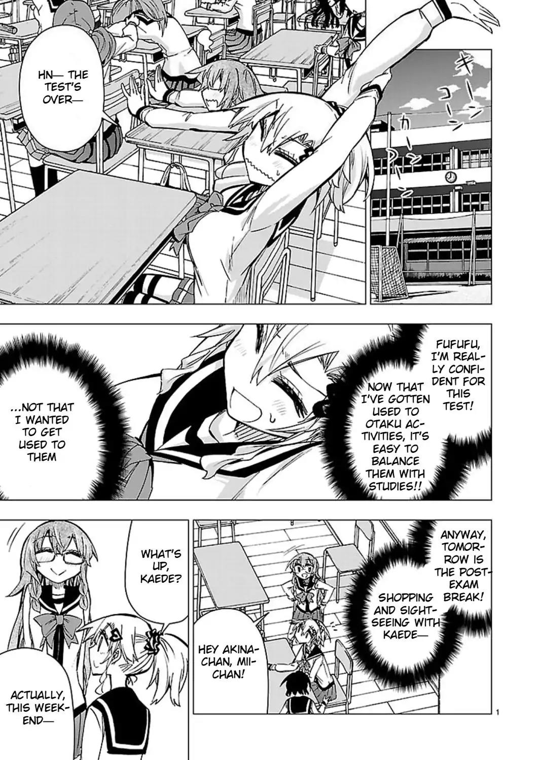 Shinozaki-san Ki o Ota Shika ni! Chapter 42 page 1 - Chapter 42: If the 3 of Us Go