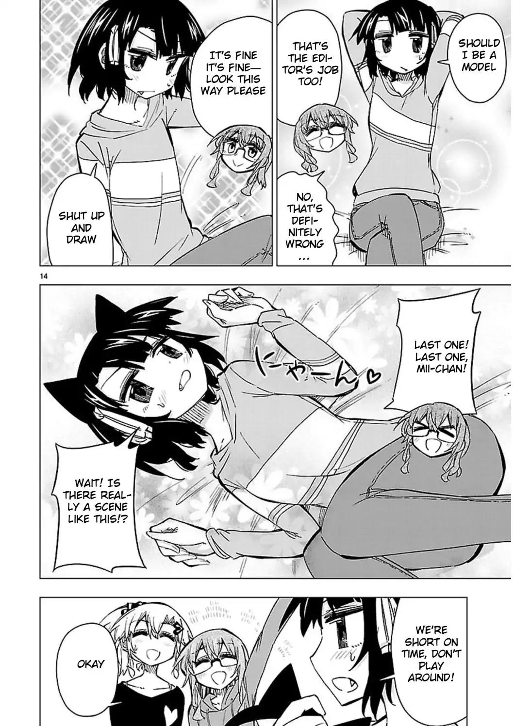 Shinozaki-san Ki o Ota Shika ni! Chapter 42 page 14 - Chapter 42: If the 3 of Us Go