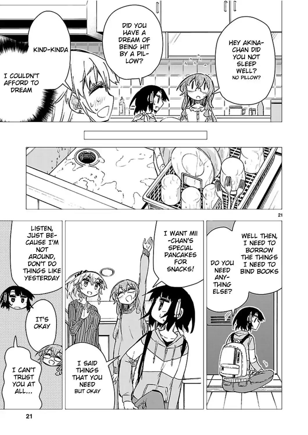 Shinozaki-san Ki o Ota Shika ni! Chapter 42 page 21 - Chapter 42: If the 3 of Us Go
