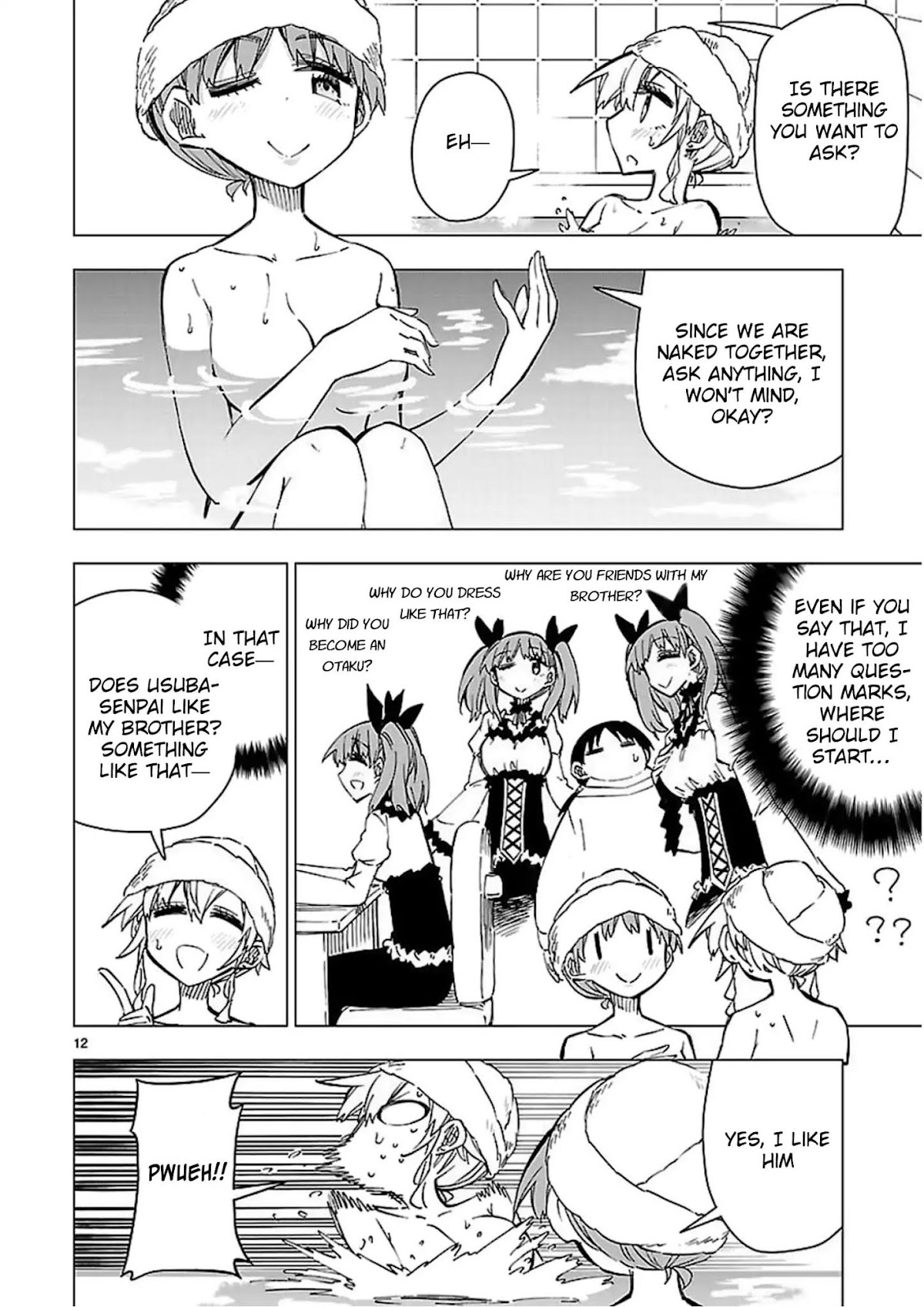 Shinozaki-san Ki o Ota Shika ni! Chapter 45 page 12 - Chapter 45: Senpai