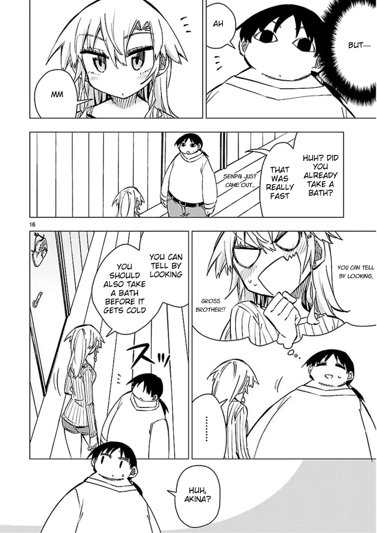 Shinozaki-san Ki o Ota Shika ni! Chapter 45 page 16 - Chapter 45: Senpai