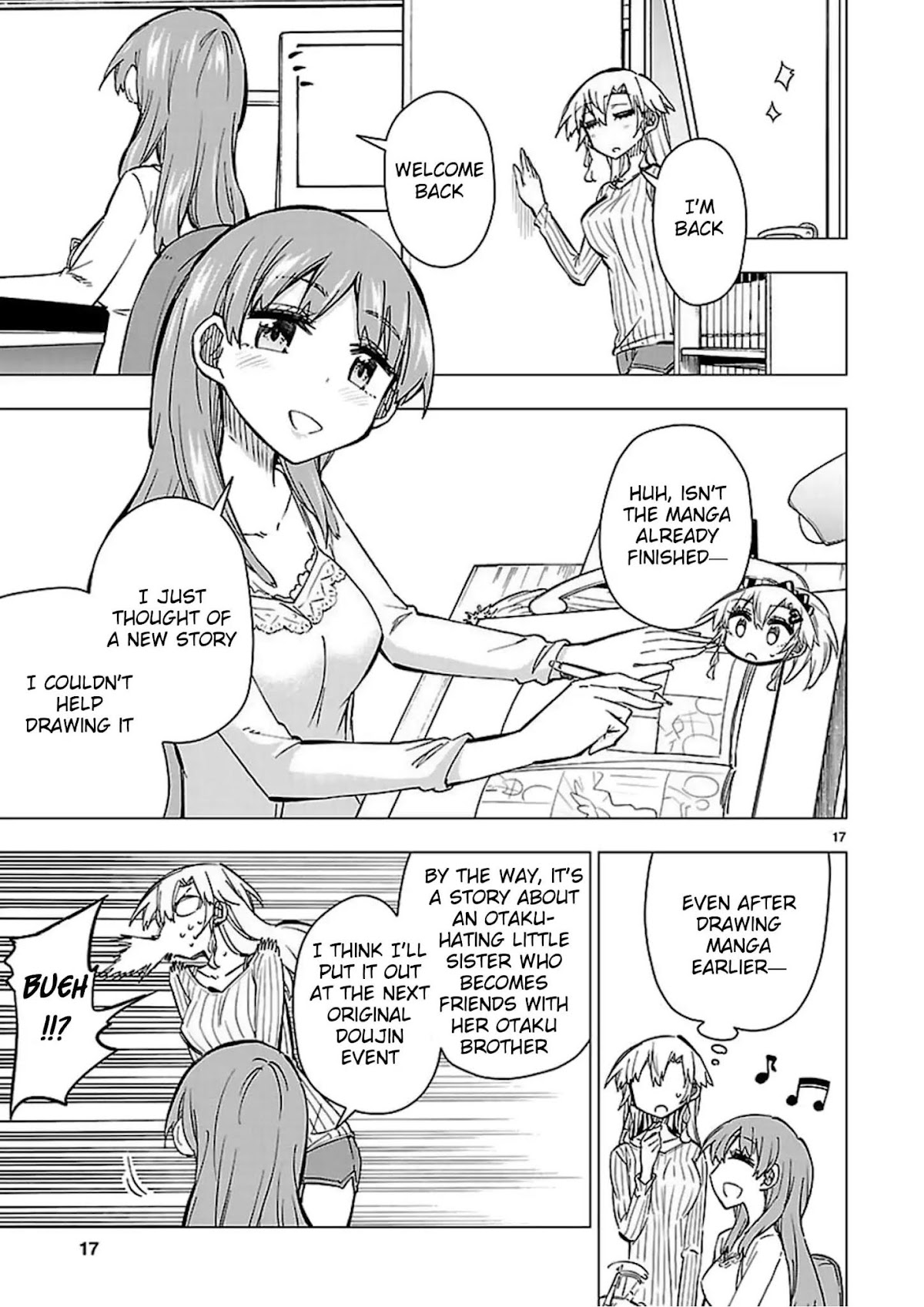 Shinozaki-san Ki o Ota Shika ni! Chapter 45 page 17 - Chapter 45: Senpai