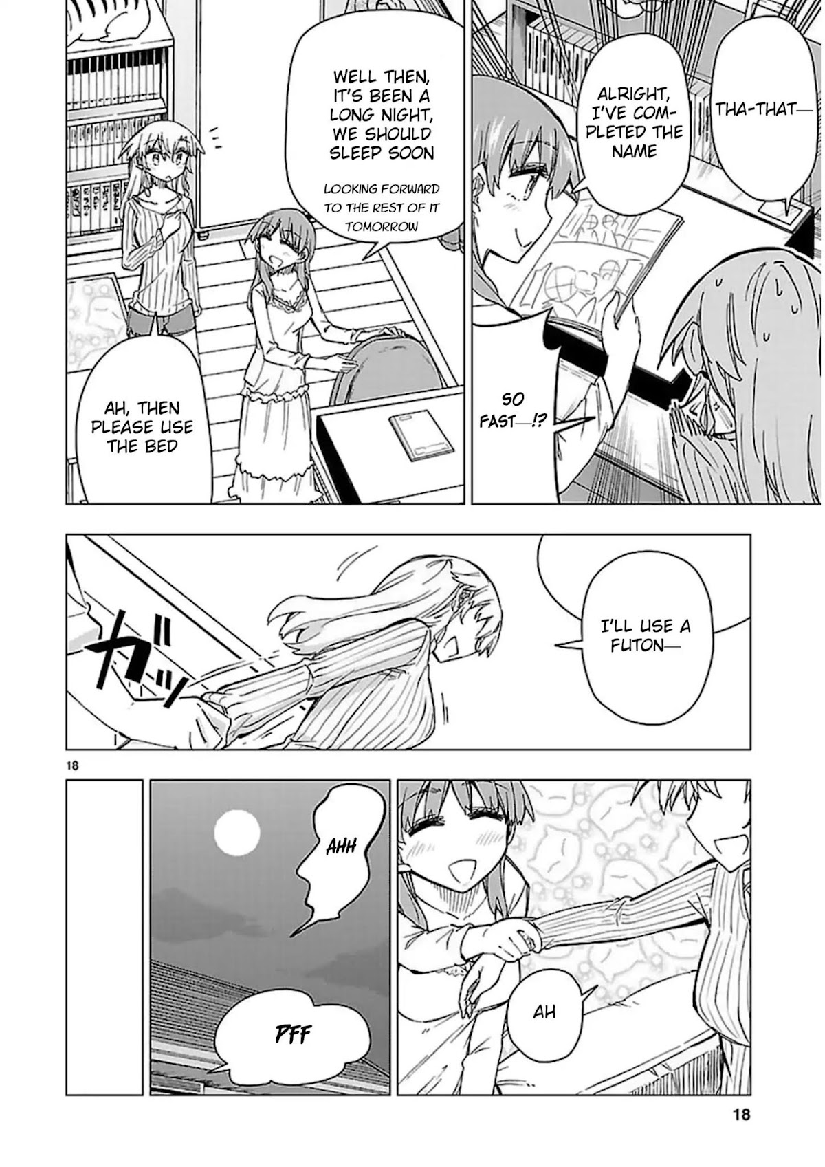 Shinozaki-san Ki o Ota Shika ni! Chapter 45 page 18 - Chapter 45: Senpai