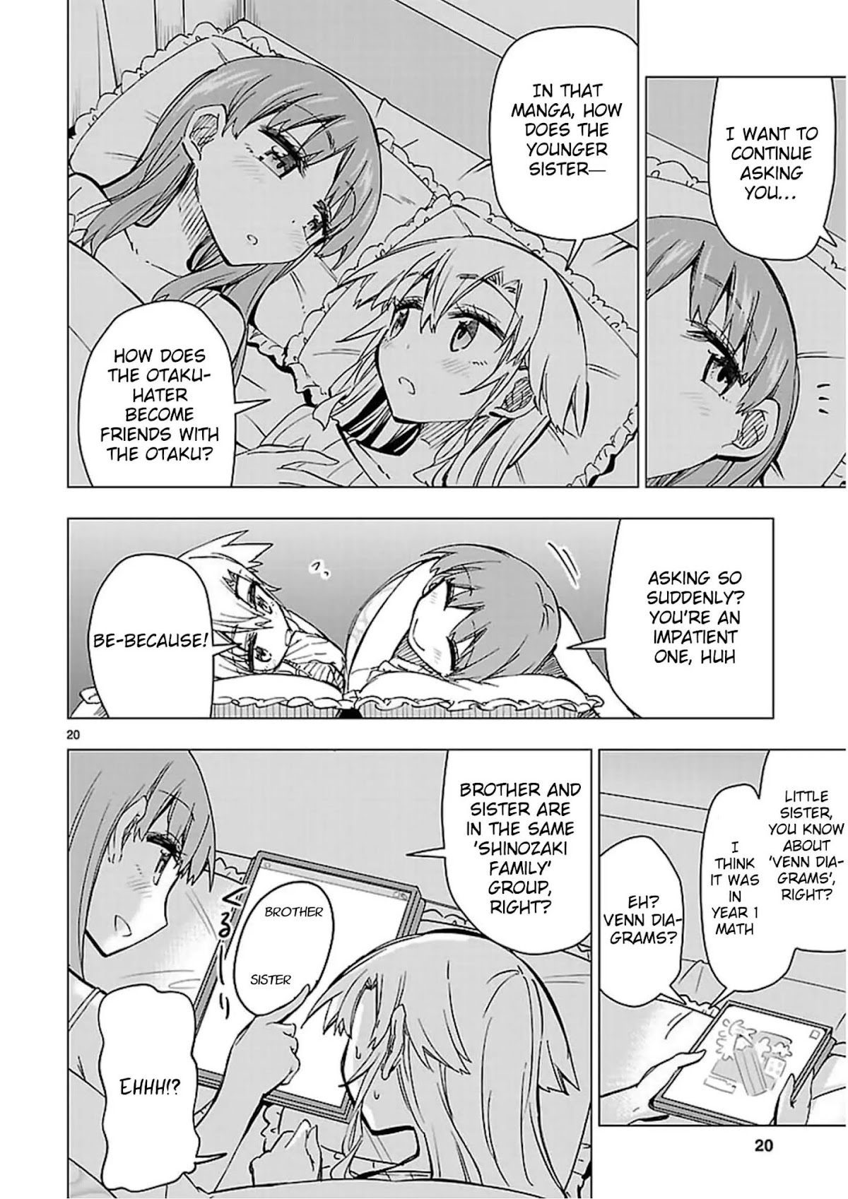 Shinozaki-san Ki o Ota Shika ni! Chapter 45 page 20 - Chapter 45: Senpai