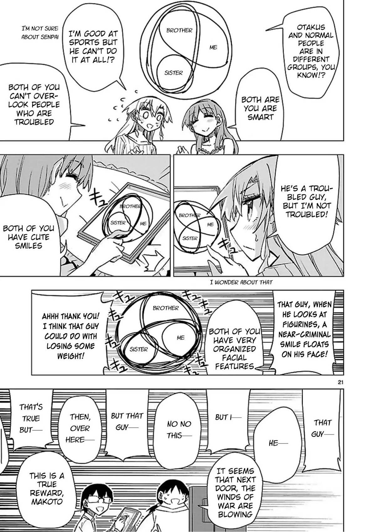 Shinozaki-san Ki o Ota Shika ni! Chapter 45 page 21 - Chapter 45: Senpai