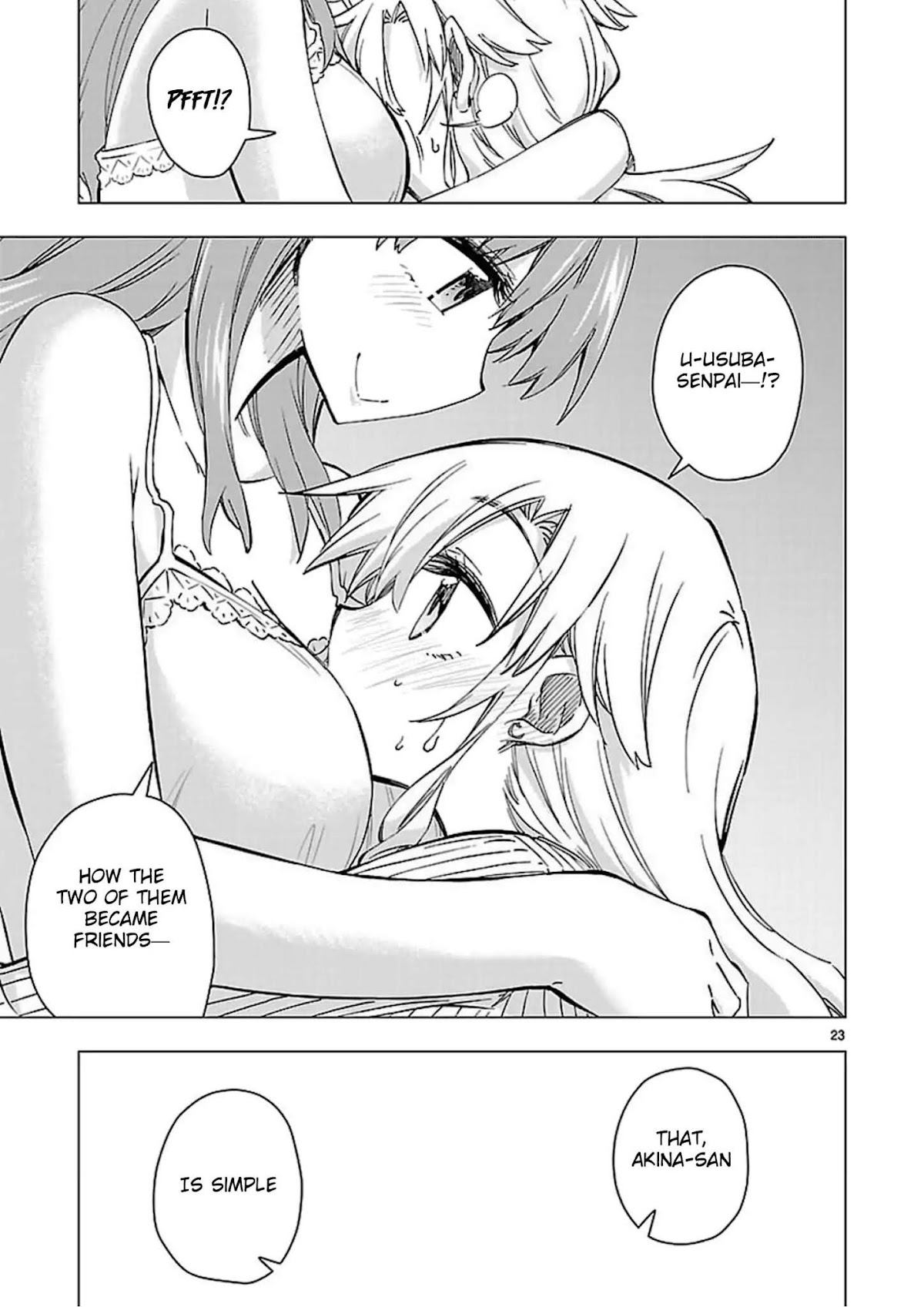 Shinozaki-san Ki o Ota Shika ni! Chapter 45 page 23 - Chapter 45: Senpai