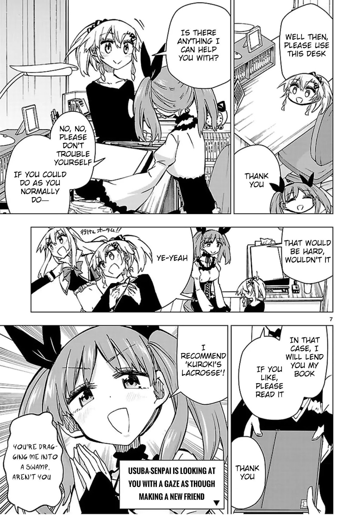 Shinozaki-san Ki o Ota Shika ni! Chapter 45 page 7 - Chapter 45: Senpai