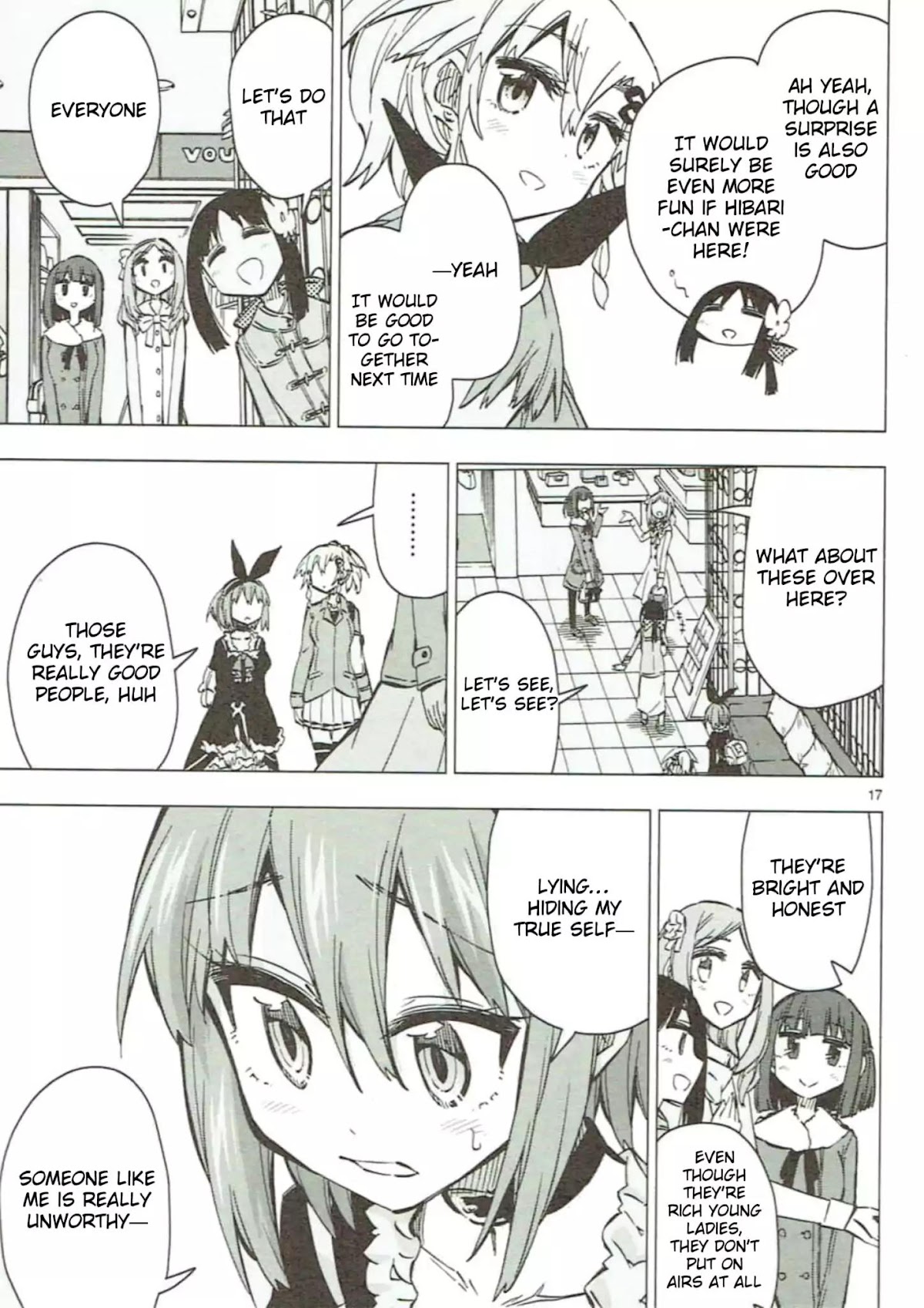 Shinozaki-san Ki o Ota Shika ni! Chapter 46 page 17 - Chapter 46: Secret