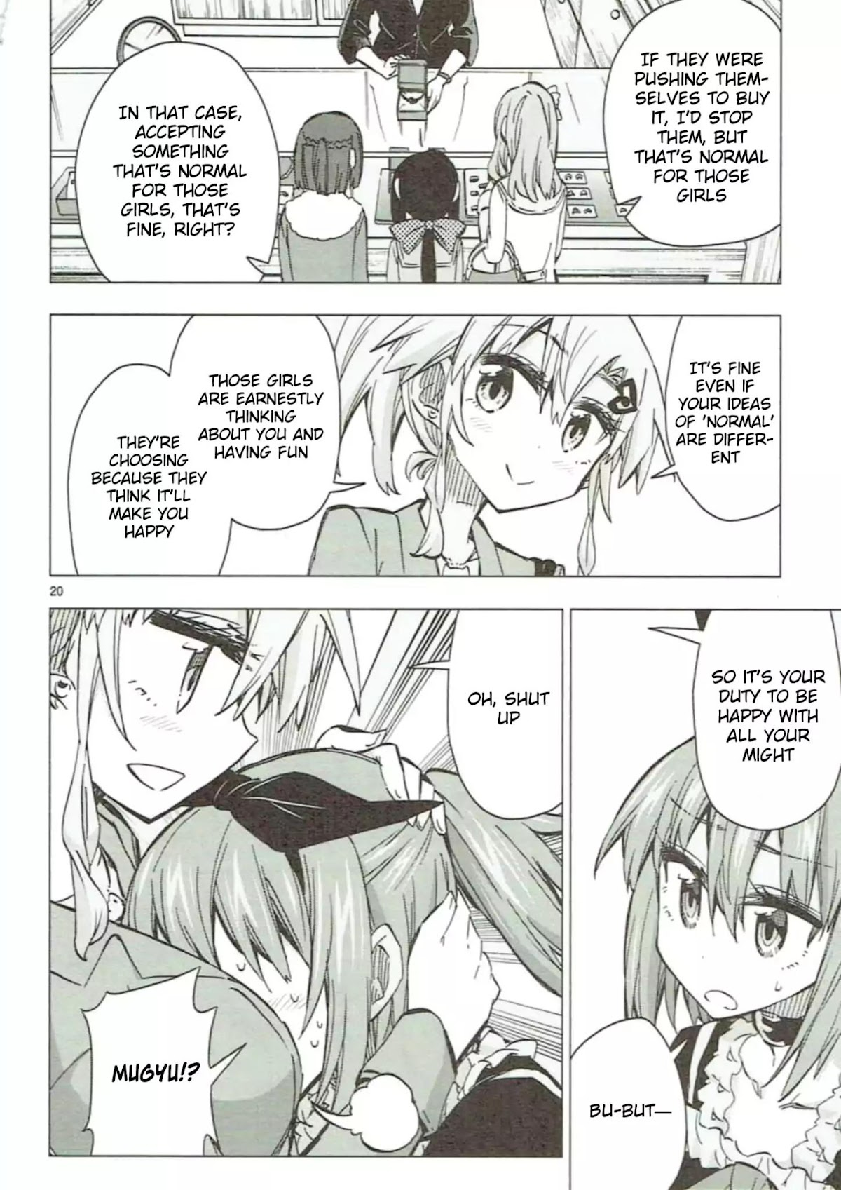 Shinozaki-san Ki o Ota Shika ni! Chapter 46 page 20 - Chapter 46: Secret