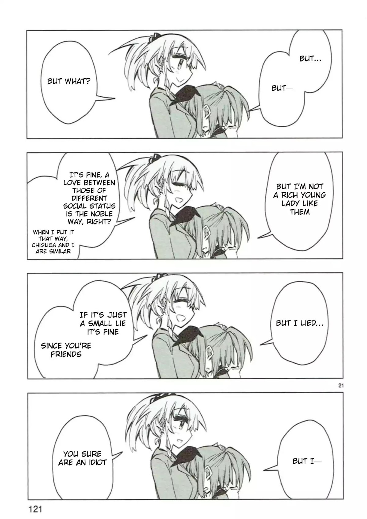 Shinozaki-san Ki o Ota Shika ni! Chapter 46 page 21 - Chapter 46: Secret