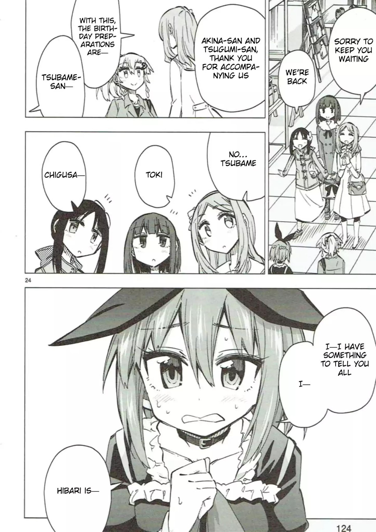 Shinozaki-san Ki o Ota Shika ni! Chapter 46 page 24 - Chapter 46: Secret