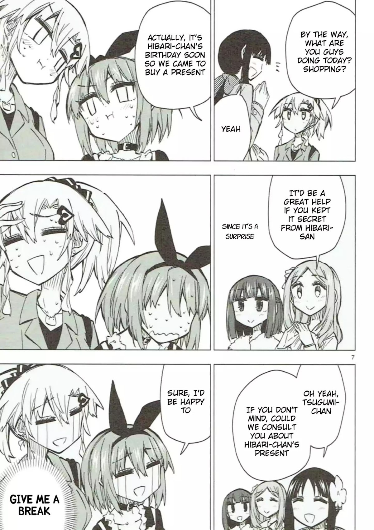 Shinozaki-san Ki o Ota Shika ni! Chapter 46 page 7 - Chapter 46: Secret