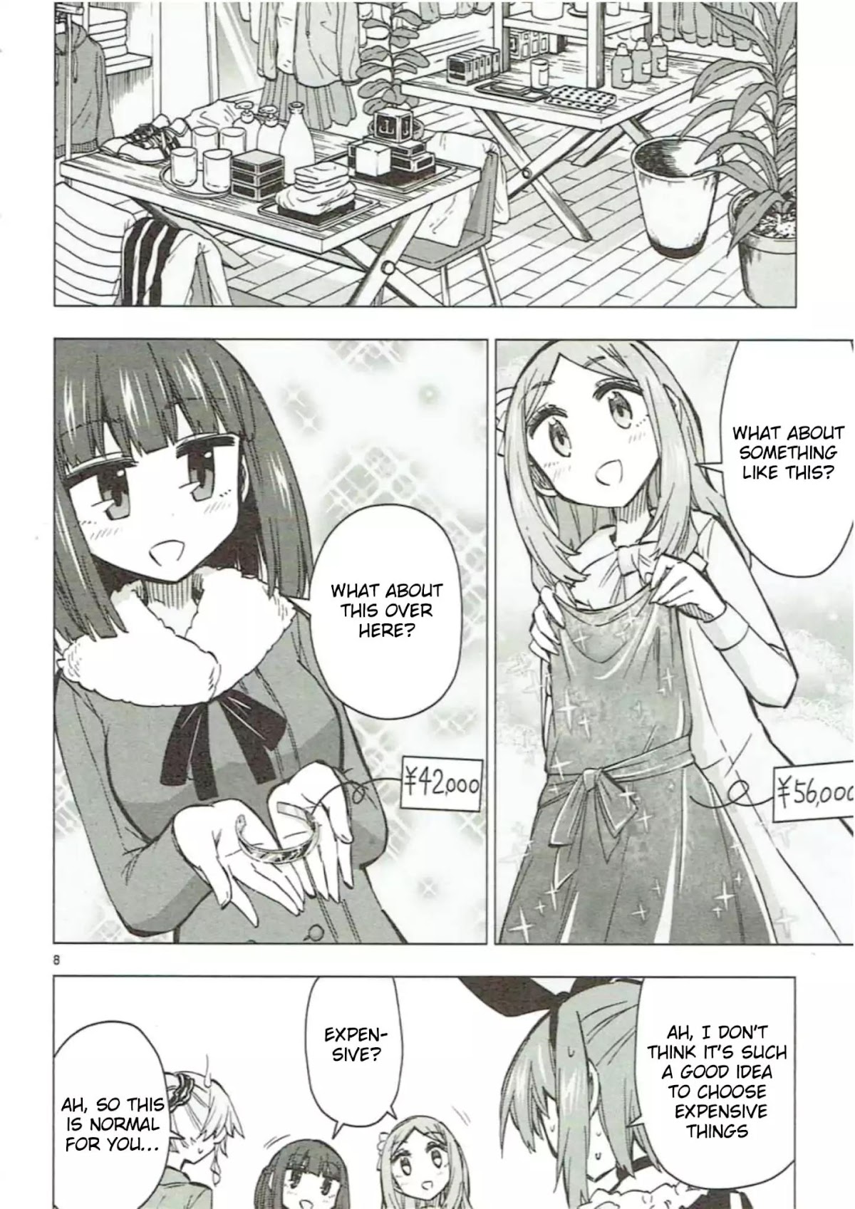Shinozaki-san Ki o Ota Shika ni! Chapter 46 page 8 - Chapter 46: Secret
