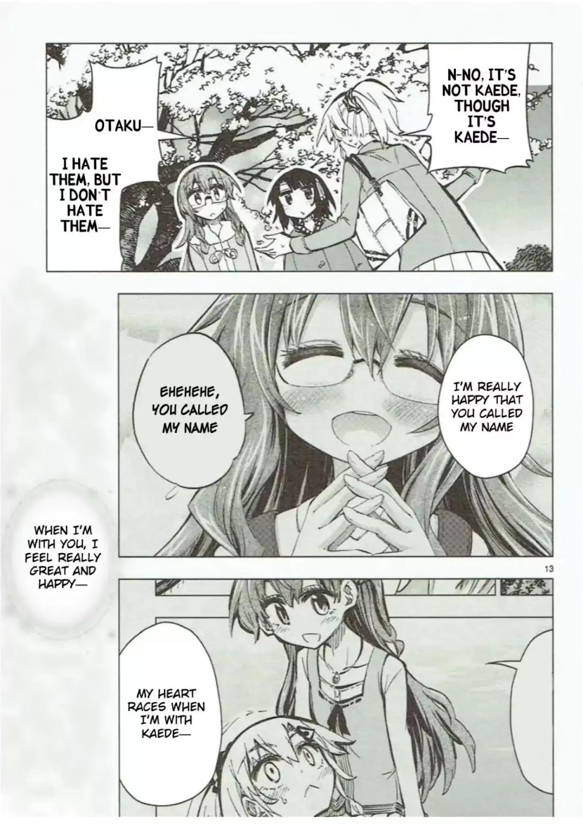 Shinozaki-san Ki o Ota Shika ni! Chapter 47 page 13 - Chapter 47: Everything Up to Now, Everything from Now On [END]