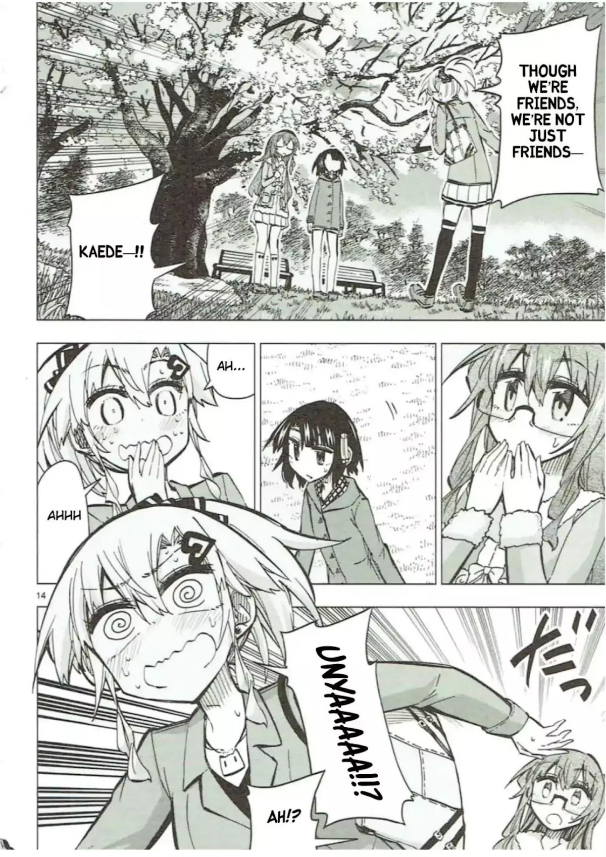 Shinozaki-san Ki o Ota Shika ni! Chapter 47 page 14 - Chapter 47: Everything Up to Now, Everything from Now On [END]