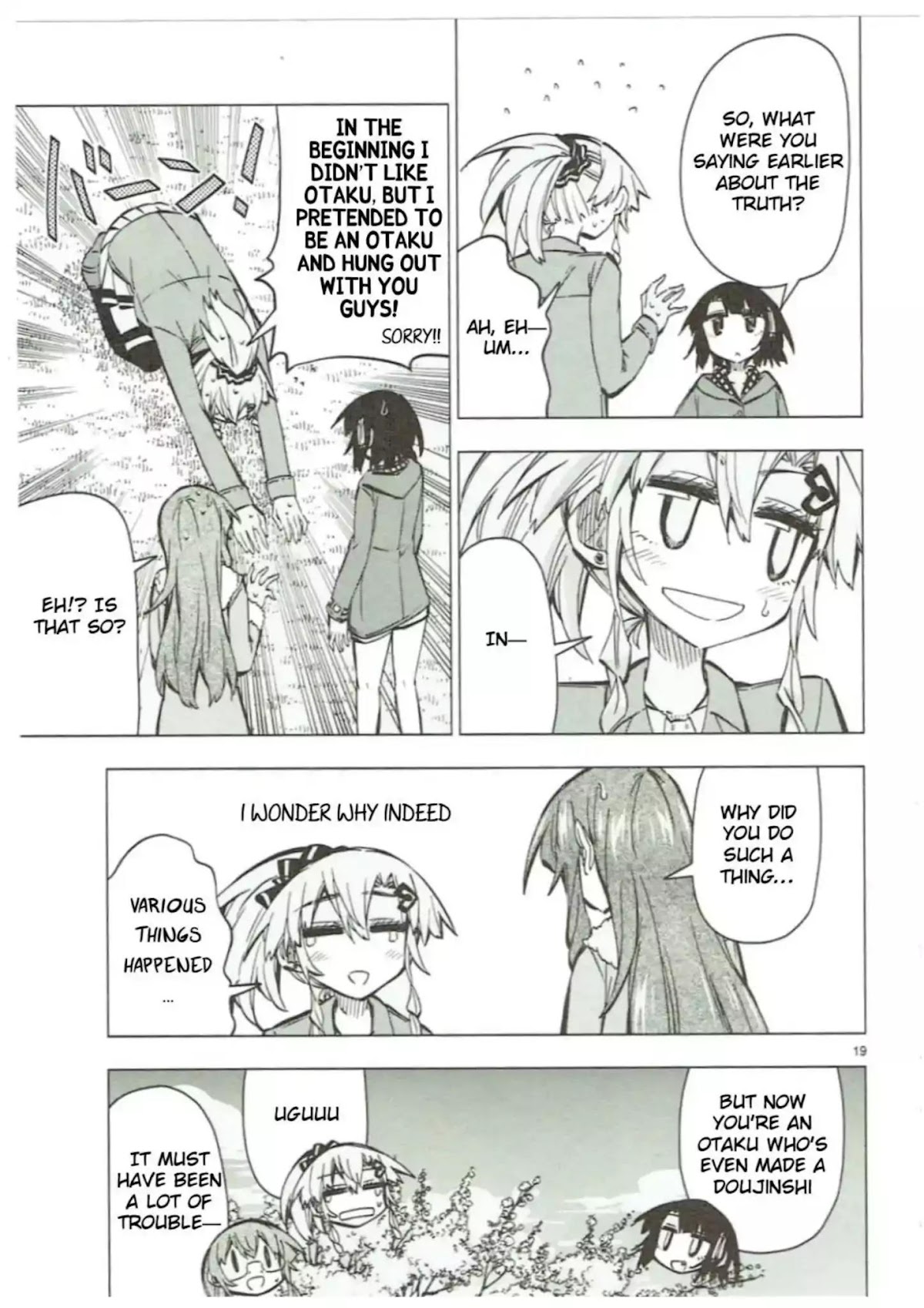 Shinozaki-san Ki o Ota Shika ni! Chapter 47 page 19 - Chapter 47: Everything Up to Now, Everything from Now On [END]