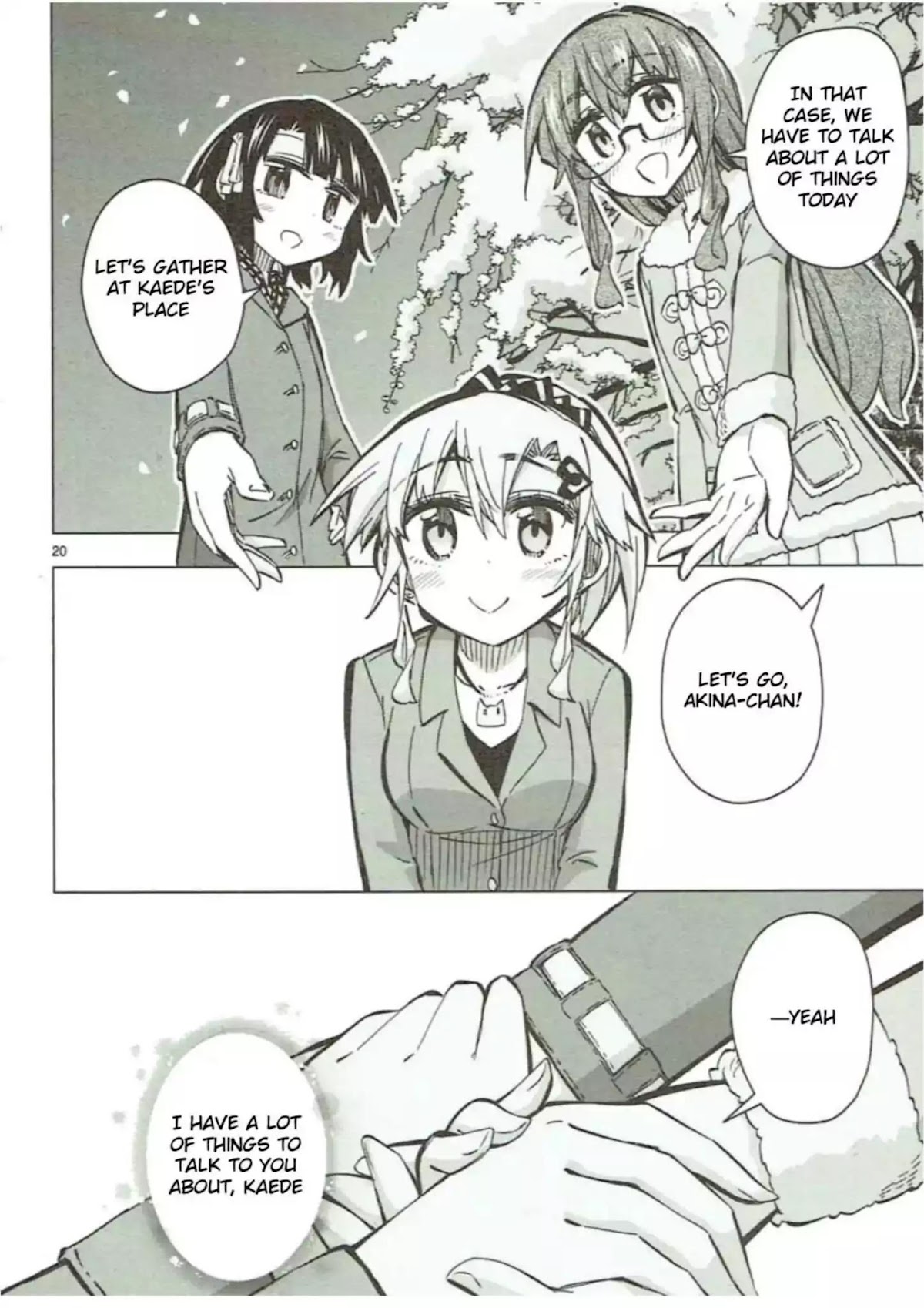 Shinozaki-san Ki o Ota Shika ni! Chapter 47 page 20 - Chapter 47: Everything Up to Now, Everything from Now On [END]