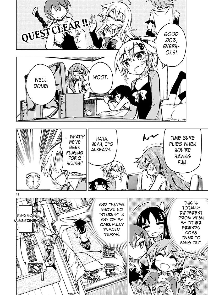 Shinozaki-san Ki o Ota Shika ni! Chapter 7 page 12 - Chapter 7: Gaming At Home, "Beyond All In the Fog"