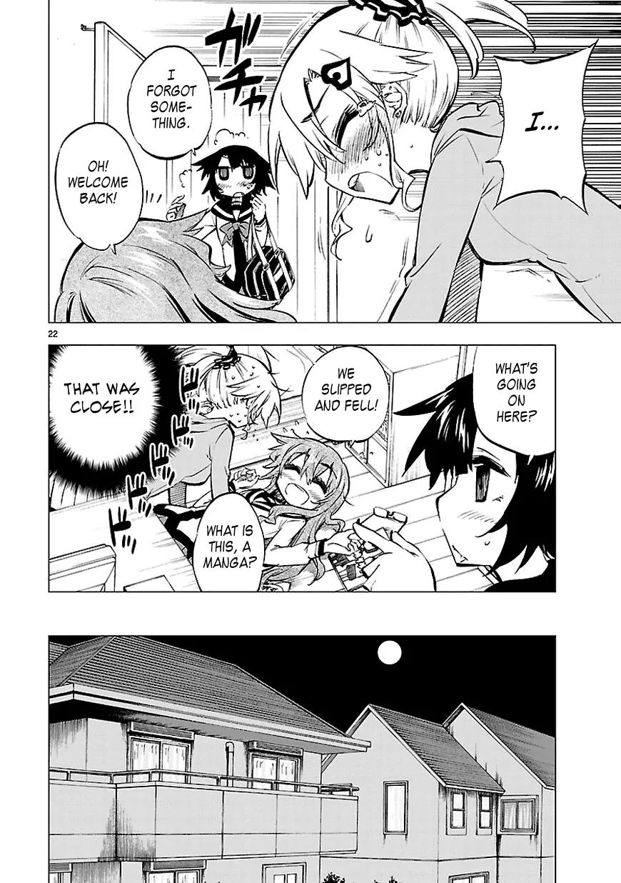 Shinozaki-san Ki o Ota Shika ni! Chapter 7 page 22 - Chapter 7: Gaming At Home, "Beyond All In the Fog"
