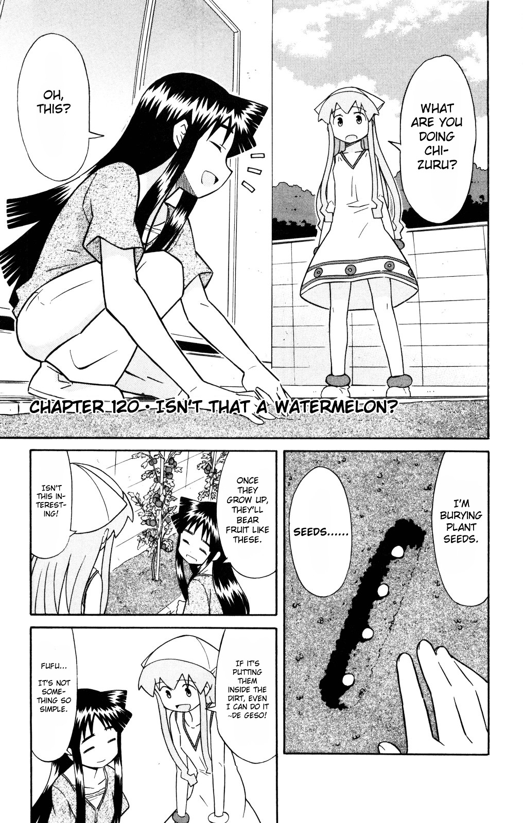 Shinryaku! Ika Musume Chapter 120 page 1 - Chapter 120 : Isn't that a Watermelon?
