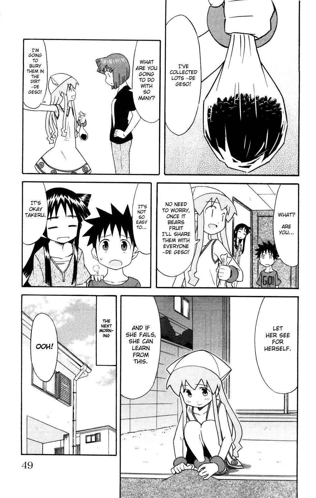 Shinryaku! Ika Musume Chapter 120 page 5 - Chapter 120 : Isn't that a Watermelon?
