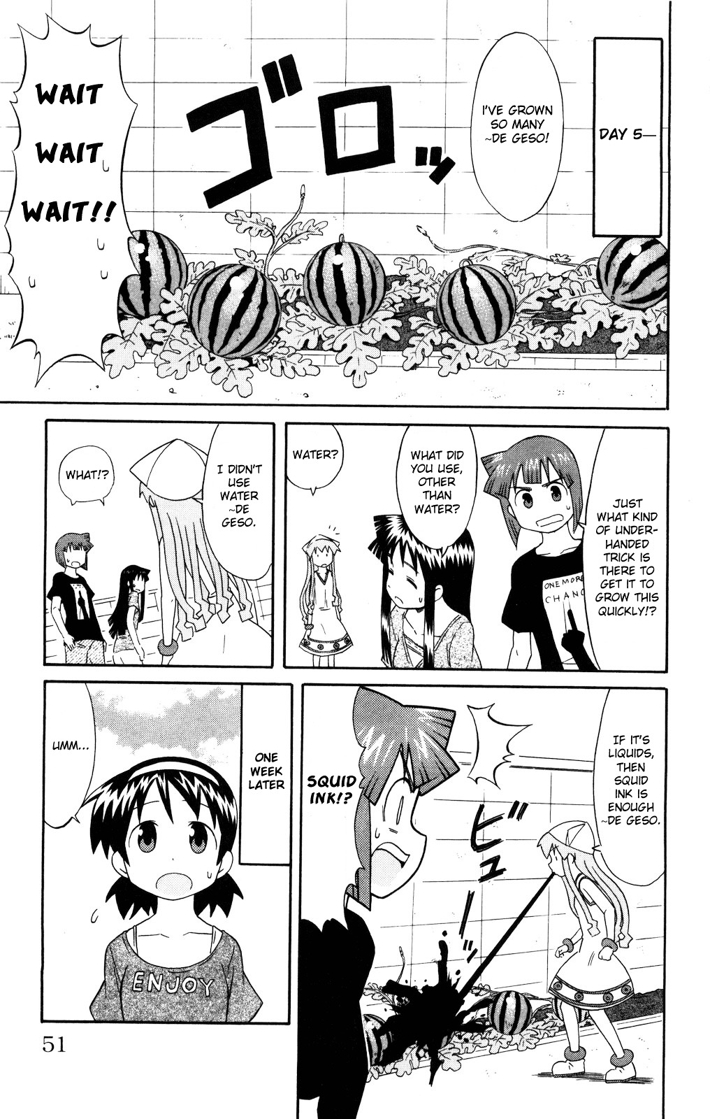 Shinryaku! Ika Musume Chapter 120 page 7 - Chapter 120 : Isn't that a Watermelon?
