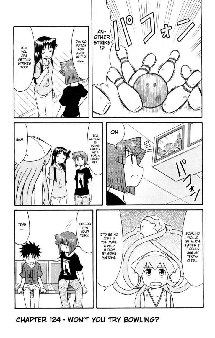 Shinryaku! Ika Musume Chapter 124 page 1 - Chapter 124 : Won't You Try Bowling?