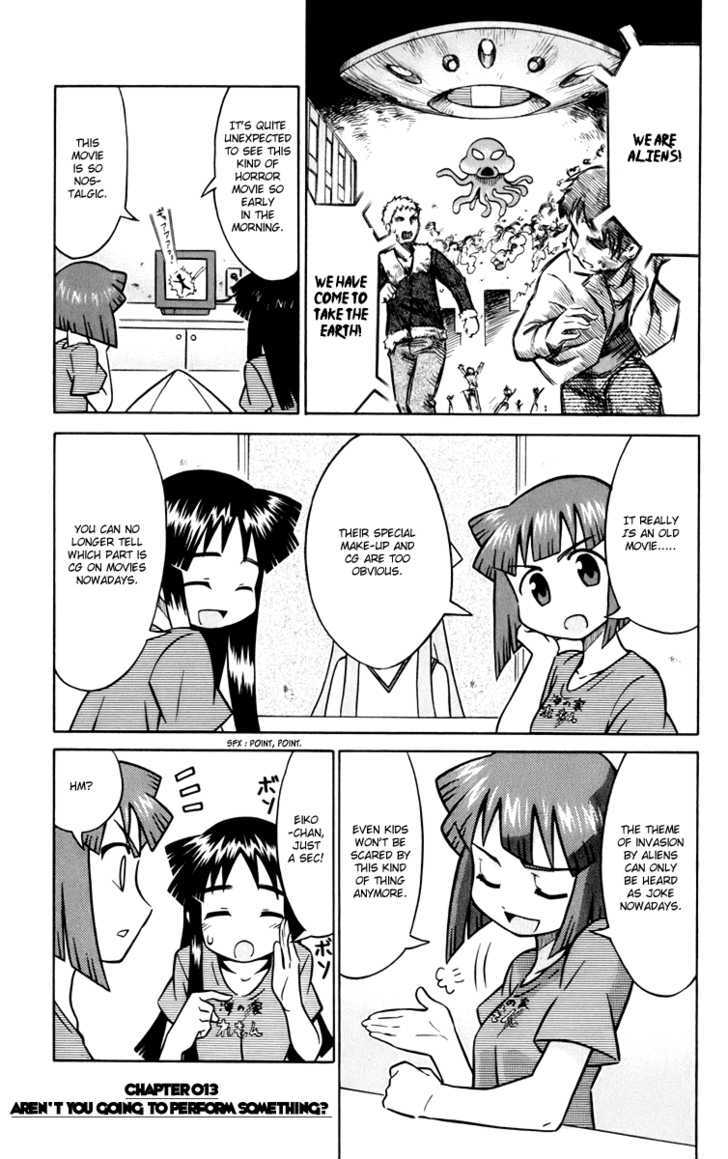 Shinryaku! Ika Musume Chapter 13 page 1 - Chapter 13 : Aren't You Going To Perform Something?