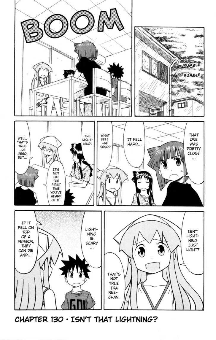 Shinryaku! Ika Musume Chapter 130 page 1 - Chapter 130 : Isn't that Lightning?