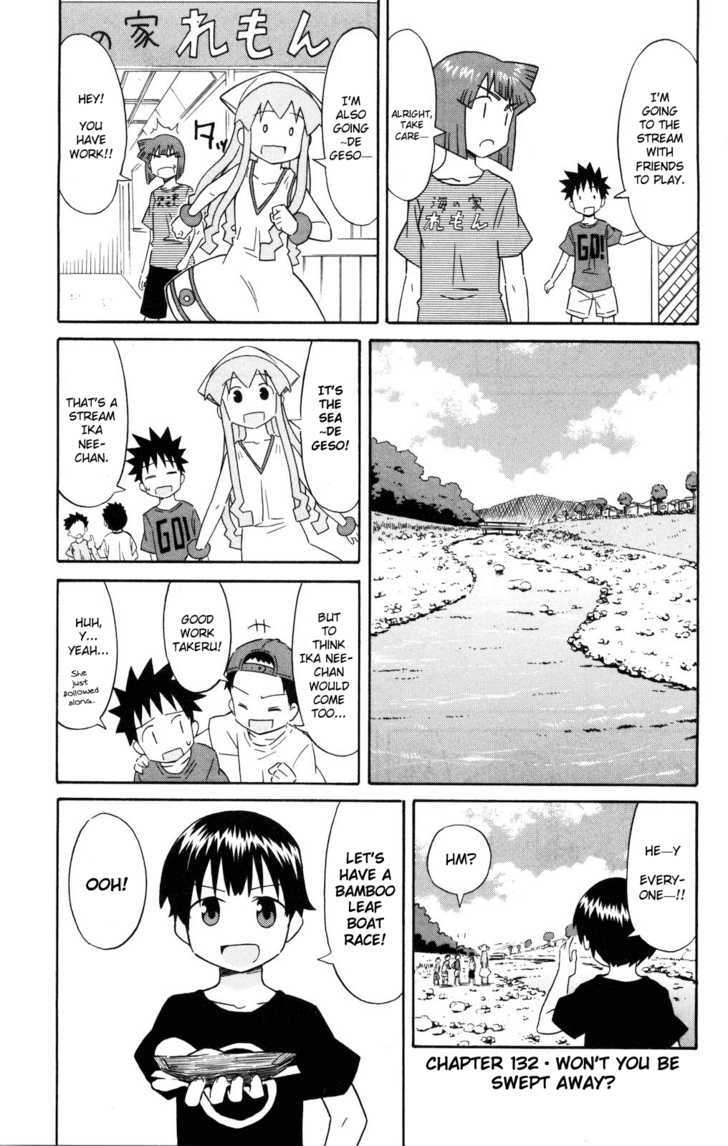 Shinryaku! Ika Musume Chapter 132 page 1 - Chapter 132 : Won't You Be Swept Away?
