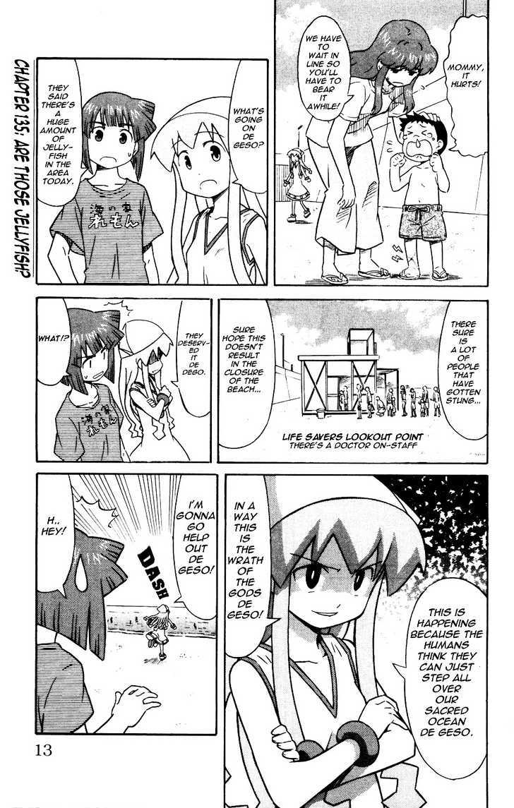 Shinryaku! Ika Musume Chapter 135 page 1 - Chapter 135 : Are Those Jellyfish?