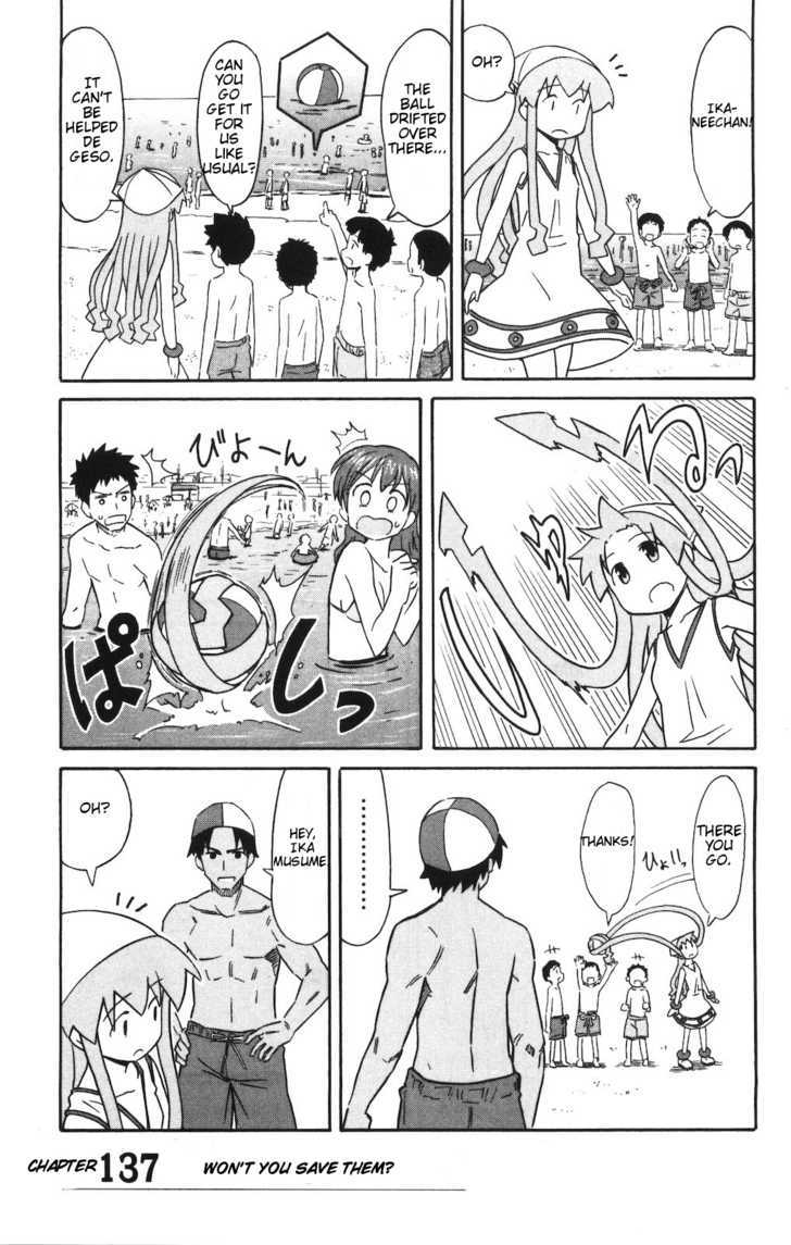 Shinryaku! Ika Musume Chapter 137 page 1 - Chapter 137 : Won't You Save Them?