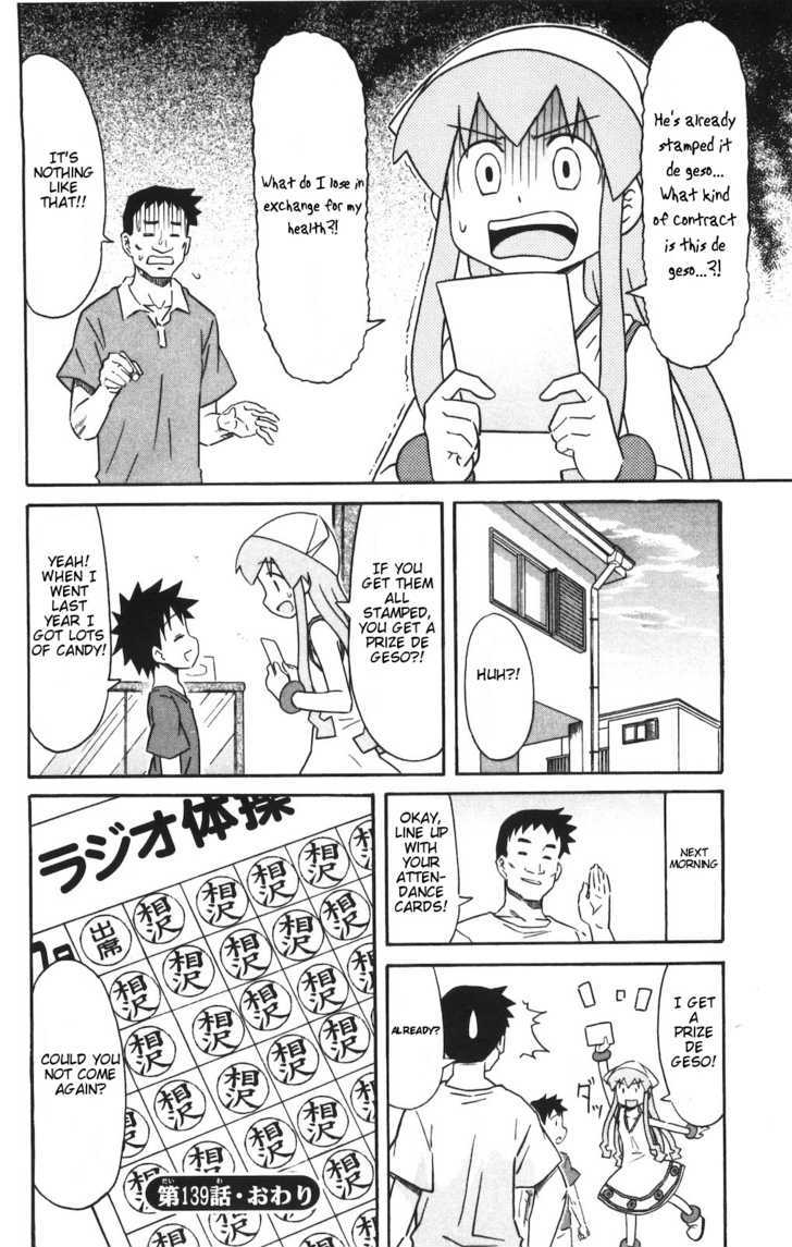 Shinryaku! Ika Musume Chapter 139 page 8 - Chapter 139 : Won't You Do Radio Excercises?