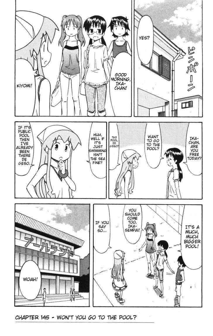 Shinryaku! Ika Musume Chapter 145 page 2 - Chapter 145 : Won't You Go to the Pool?