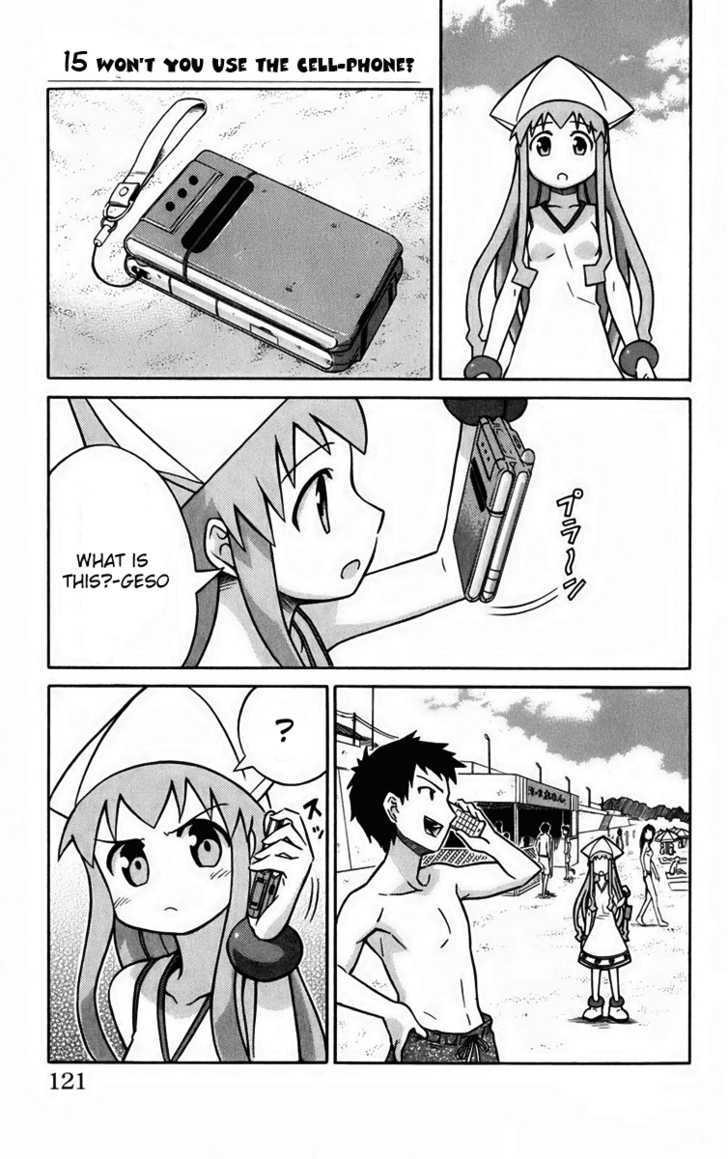 Shinryaku! Ika Musume Chapter 15 page 1 - Chapter 15 : Won't You Use The Cell-Phone?