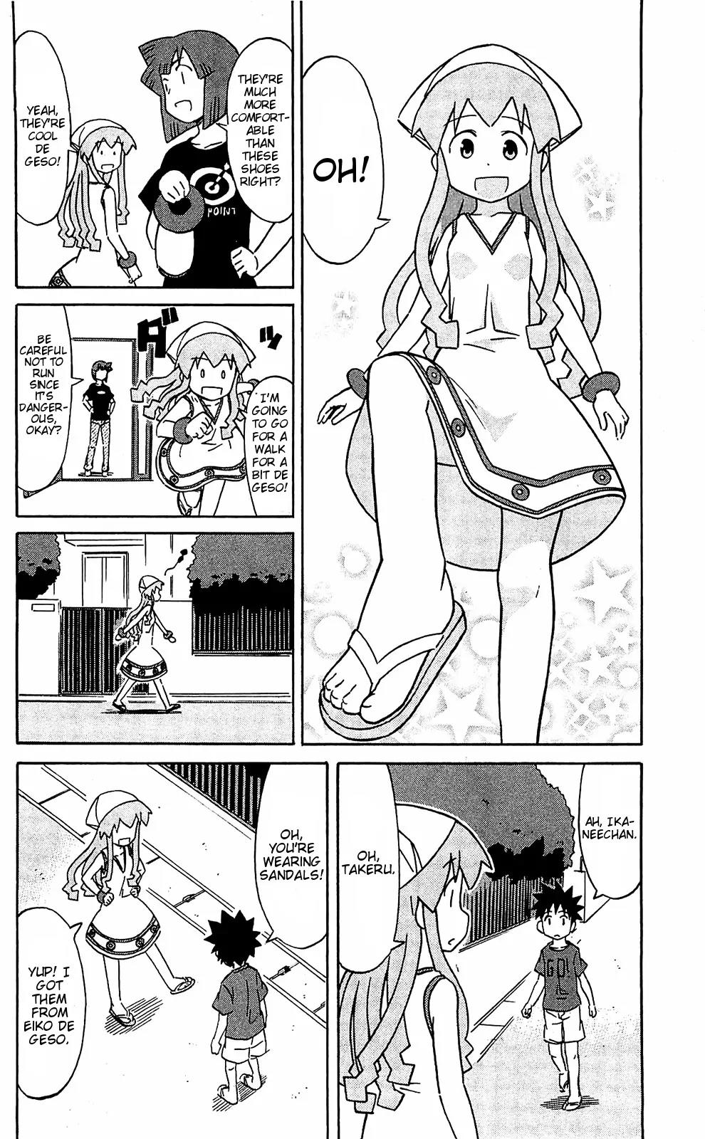Shinryaku! Ika Musume Chapter 154 page 3 - Chapter 154 : Aren't they Sandals?