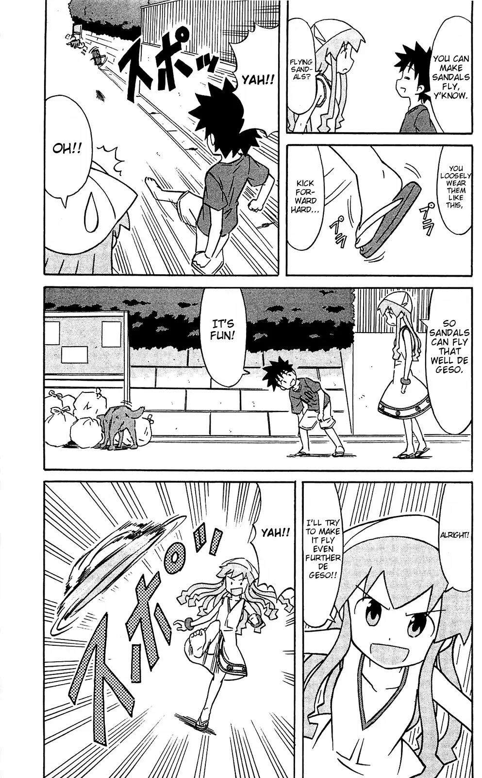 Shinryaku! Ika Musume Chapter 154 page 4 - Chapter 154 : Aren't they Sandals?