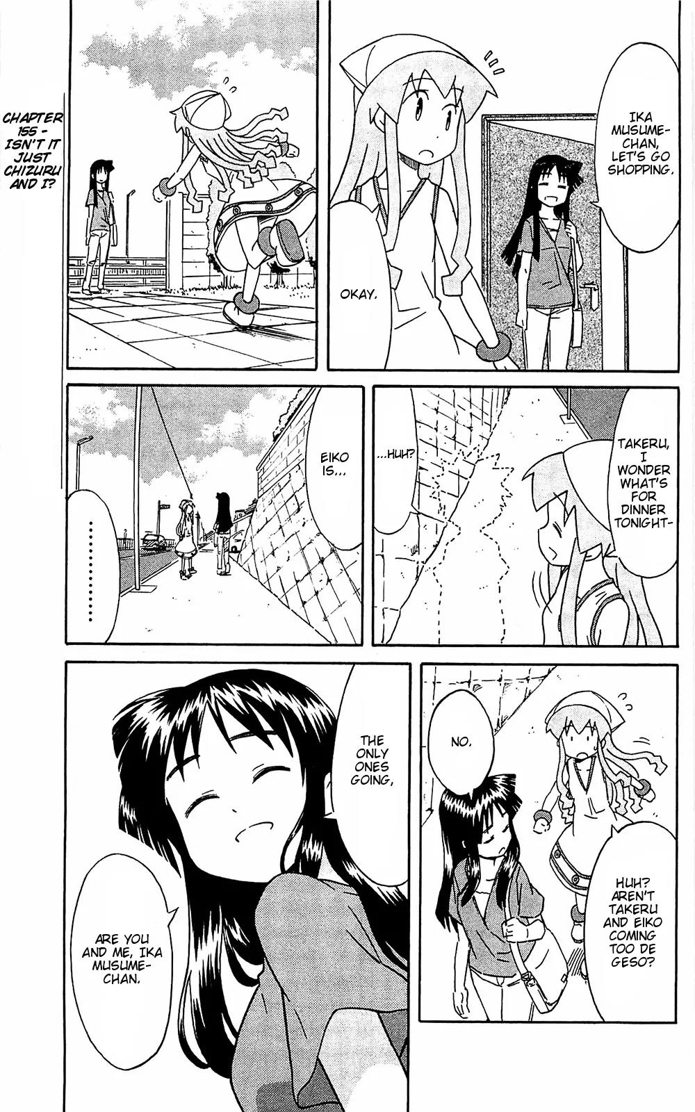 Shinryaku! Ika Musume Chapter 155 page 1 - Chapter 155 : Isn't it Just Chizuru and I?
